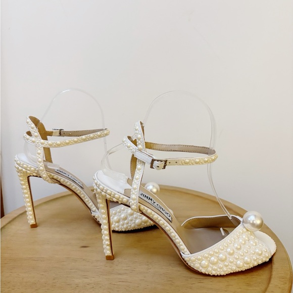 New Jimmy Choo Sacora Pearl Heel - Picture 8 of 10